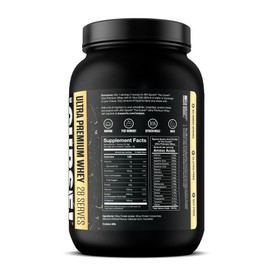 JNX SPORTS JNX SPORTS The Curse! Ultra Premium Whey Protein Powder Vanilla Bean 2lb | 25g Protein Per Serve, Primary Source Whey Isolate