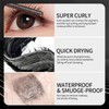 Waterproof Metal Wand Natural Washable Mascara, Steel Pipe Eyelash Primer