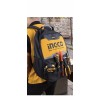 Ingco Tool Backpack,Tool Bag with Laptop Compartment, Professional Multifunction