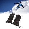 Heating Gloves Electric Touchscreen Heated Gloves Waterproof Windproof Warm Keeping