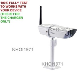 KHOI1971 4-FT WALL charger AC adapter for Uniden GC45 GC45W wireless security system