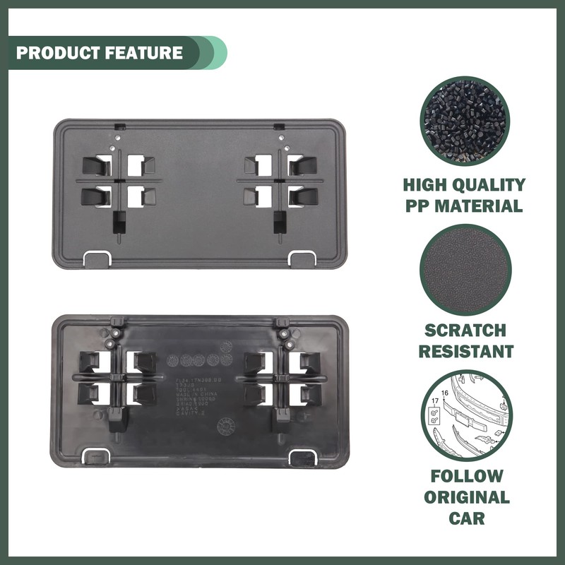 Phamyor Original Front License Plate Bumper Mounting Bracket Fit for