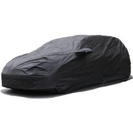 Car Cover for All Weather Hail UV Waterproof Fit 2007 2008 2009 2010 2011 2012 2013 2014 Volvo C30 - Premier Series (Black)