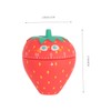 Mobestech Manual Strawberry Kitchen Timer Cute Mechanical Countdown Timer for