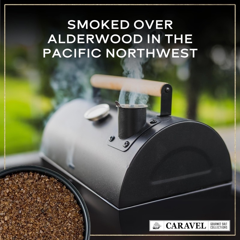 Smoked Bacon Sea Salt - 4 oz Jar 2-Pack