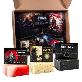 MEDUNA Soaps Bundle Viking Samurai Olymp 300 g