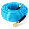 GASHER 1/4'' x 100FT Reinforced Polyurethane Air Hose, Maximum Working