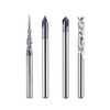 SpeTool Set of 4 Milling Cutter Set 4 mm Shank
