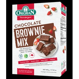 Orgran Brownie Mix Choc Flavoured GF 400g