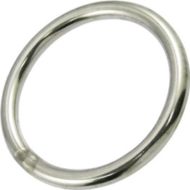 Himejiya Stainless Steel Round Ring
