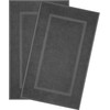 Hammetex Bath Mat Set 2 Pieces, 100% Cotton Shower Mat