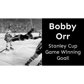 Legends Gallery Bobby Orr Game Winning Goal May 10, 1970 Framed 8x10 Photo