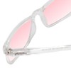 Medspex Pink FL-41 Tinted Reading Glasses +2.25 Clear Crystal Light