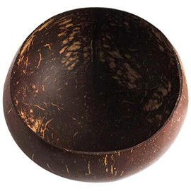 Thenga Artisan Jumbo Coconut Bowl, 900 ML, 1 Bowl, Brown | 100% Natural, Perfect for Breakfast - Smoothie - Salad