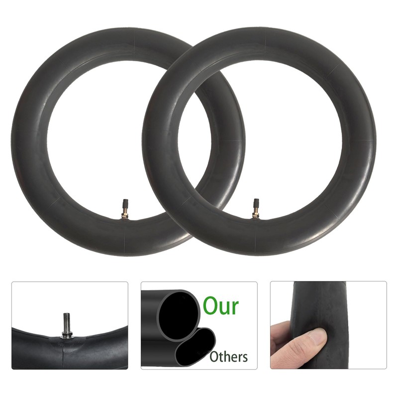 2-Pcs 2.50-10 Dirt Bike Tube 2.50/2.75-10 2.50-10 Inner Tube Straight