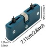 Professional Watch Back Remover Tool, Metal Adjustable Rectangle Watch Back