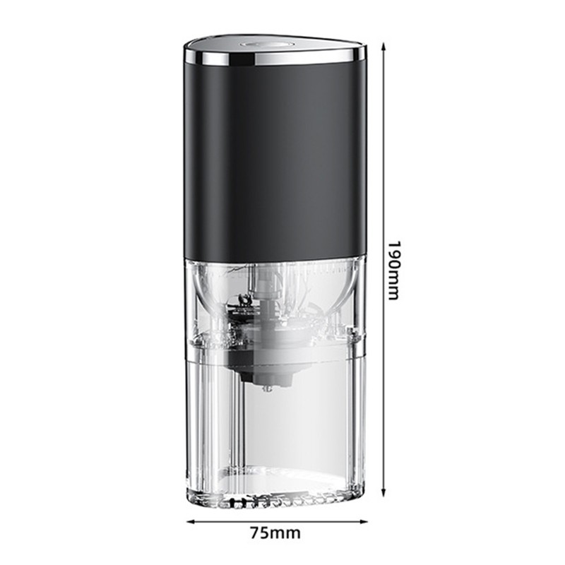 Portable Electric Coffee Grinder 13W 155ml Automatic Enhanced Flavor Rechargeable