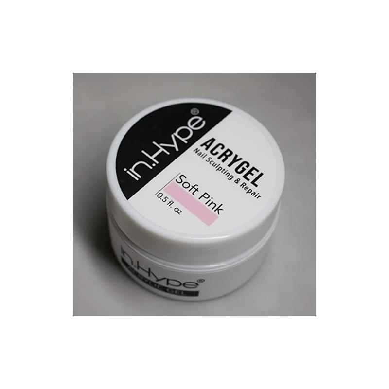 IN.Hype AcryGel/Acrylic Nail Extension Builder Gel Poly Nail Gel Soft