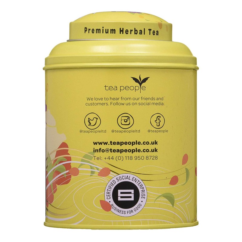 Tea People Fruity Vervain Delight - 20 Pyramid Tin Caddy