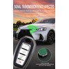 TECART 5-button Car Key Fob Cover Fit For Infiniti Key