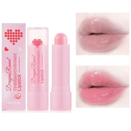 Cute Lipstick, Color Changing Lip Balm, Moisturizing, Color-Changing Lipstick, Long Lasting, Portable, Fade-Resistant, Lip Care, Day or Night, Cute Lip Makeup, High Color, Melts Flesh Tone, Does Not