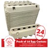 Cackle Hatchery Vented Paper Pulp Egg Cartons Holds 1 Dozen
