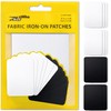 ZEFFFKA Premium Quality Fabric Iron-on Patches Inside & Outside Strongest