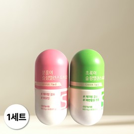 GRN Slim Balance & Biotin Kwaeupeon Pink Green Catechin 1 set / GRN 슬림밸런스& 비 오틴 쾌변 분홍이 초록이 카테킨 1세트