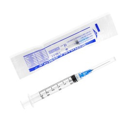 3ml Syringe with 23Gauge 1 inch 25mm, Pack of 20