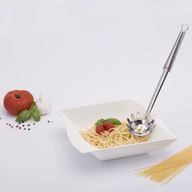 Powder Spoon Noodle Spoon Kitchen Filter Spoon Non Stick Noodle Colander Noodle Filter Hot Pot Spoon Rice Noodle Scoop Pasta Serving Spoons Flour Rake Spaghetti Filter Cookware Kitchen Gadgets