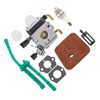 Carburetor Compatible with Stihl FS38 FS_38 FS-38 27.2cc Trimmer Brushcutter Zama C1Q-S282 4140 120 0619, C1Q-S66, C1Q-S71, C1Q-S97 A, C1Q-S143, C1Q-S153, C1Q-S186, C1Q-S186A, C1Q-S186B