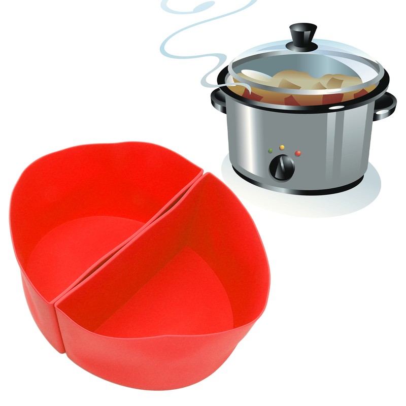 6 Quart Reusable Silicone Slow Cooker Liner 6 QT Slow