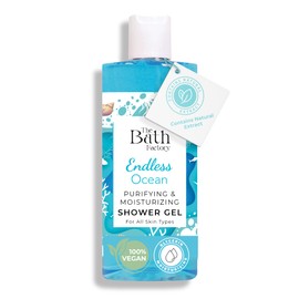 The Bath Factory Shower Gel - Endless Ocean - Moisturising & Nourishing Body Cleansing - 400ml