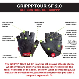 HIRZL Grippp Tour SF 2.0 (Black, XXXXL)