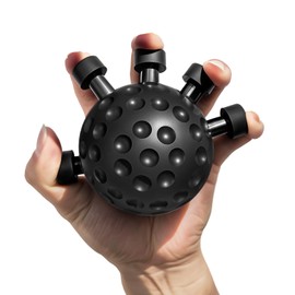 NlsqEU Handkraft Trainer,Griffkraft Trainer,Handmuskeltrainer,Hand Muskel Trainer,Grip Strength Trainer Grifftrainer Griffkraft Trainer Handball Handtrainer für Muskelaufbau Sportler, Boxer