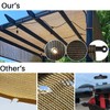 INFRANGE 8' x 12' Universal Pergola Shade Cover Replacement Canopy
