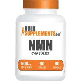 Bulk Suplements Nmn Mononucleótido De Nicotinamida 60 Caps