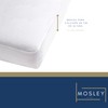 Mosley Protector de Colchón Repelente a Líquidos Color Blanco Anti