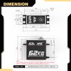 AGFRC 62KG Waterproof Steering-Servo-Motor High-Torque - 16.8V Full Metal Gear