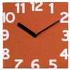Paradec Torno TOC-200OR Felt Clock, Orange, Size (W x D