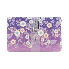 kimono Beauty No.3511 Kaishiga Paper with Case, 6.9 x 5.7 inches (175 x 145 mm), Pack of 20