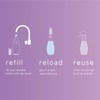 JAWS Cleaner Shower Cleaner Bottle with 2 Refill Pods. Refillable