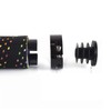 HOUSON Bicycle Grips, PU Leather Bike Handlebar Grips Ergonomic MTB
