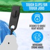 24 Pack - 12 Pcs Heavy Duty Tarp Clips &
