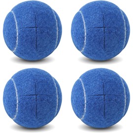 ANCKNE Walker Tennis Balls Precut Tennis Balls for Walkers 4PCS Walkers Legs Universal Precut Glide Balls, Heavy Duty Long Lasting Felt Pad Glide Coverings (Dark Blue)