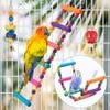 Bird Parakeet Toys,11 Pcs Swing Hanging Standing Chewing Toy Hammock