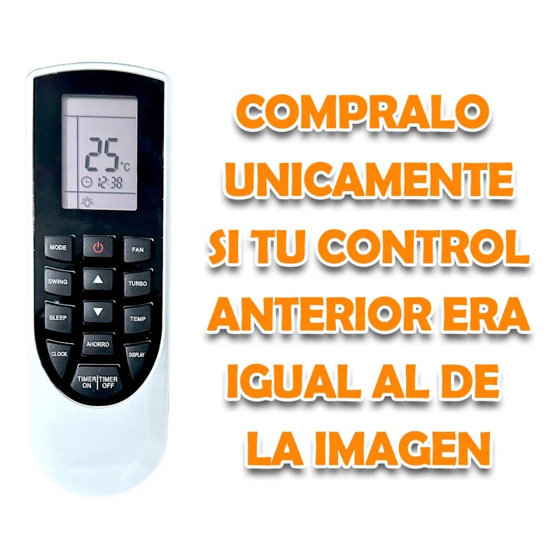 Control Para Mirage Ac Minisplit X3 Magnum Yan1f1 Mayoreo