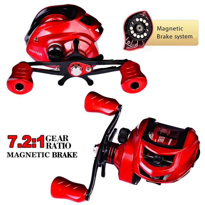 [通拓商品]9+1 BB Bearing Fishing Baitcast Reel High Speed 7.2:1 Fishing