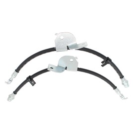 NewYall Front Driver and Passenger Side Brake Hose Line for Ford F150 2012-2014 Lincoln Mark LT