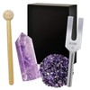 Crystal Tuner, 4096Hz, Tuning Fork, Natural Crystal, For Purification, Set